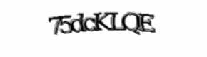 Security check image, please type the characters shown